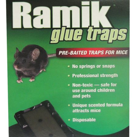 Anti souris et petits rongeurs plaques collantes RAKAO : le lot de 2